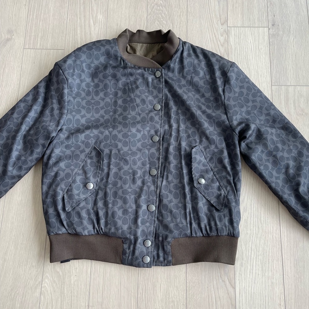 Coach Reversible Bomber Jacket - Picture 12 of 15